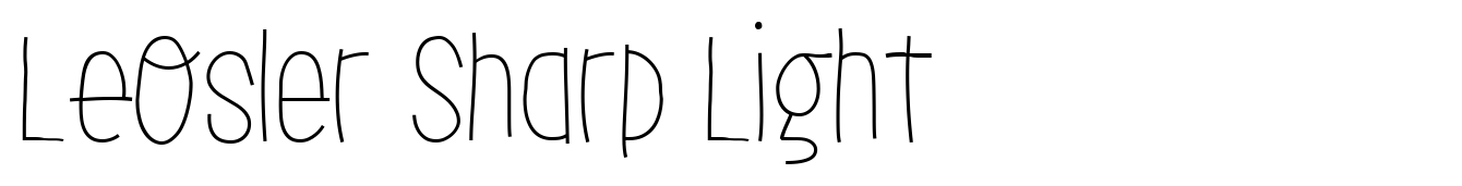 LeOsler Sharp Light